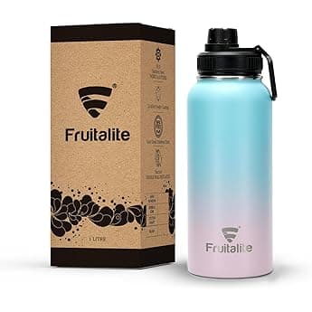 SOLARA Insulated Water Bottle 650ml, Hot Water Bottle, Thermosteel Water Bottles for Travel, Home, Office, School, Gym, Adults, Water Bottle Hot and Cold, Sipper Bottle, Street Vibes