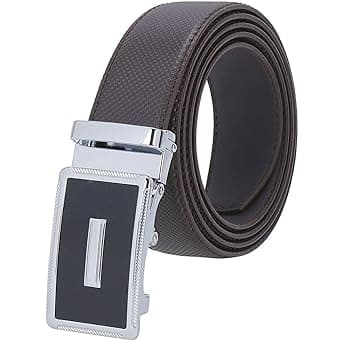 Labnoft Men's Auto Lock PU Leather Belt
