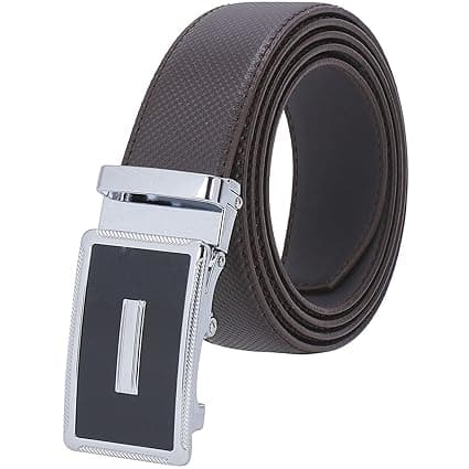 Labnoft Men's Auto Lock PU Leather Belt