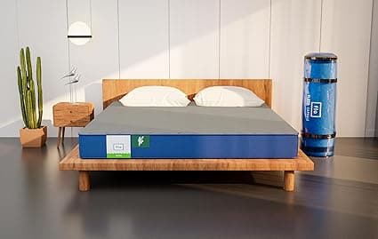 Flo Ortho™ Mattress | Aloe Vera Infused Orthopedic Mattress with Pain Release™ Technology | Medium Firm Feel | 6 inch Mattress in Double Size (72x48x6) | 10 Year Warranty- Grey Colour
