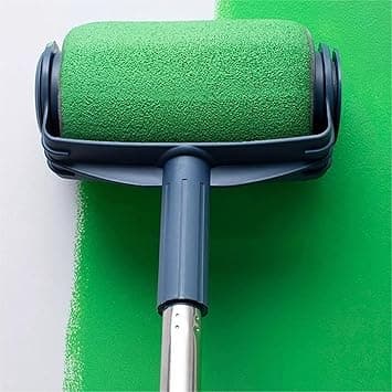 Paint Roller with Long Handle Reusable for DIY Stenciling Paintwork Projects