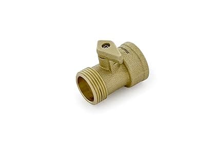 Zephyr Metal Shut-Off Tap, Bronze, Oil Rubbed Finish