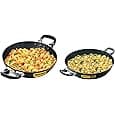 Hawkins Q56 Futura Non-Stick Kadhai Deep-Fry Pan - 4 L, Black Contura Hard Anodised Aluminium Pressure Cooker - 2 L, Black