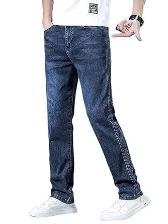 URBAN POCKETS Jeans for Men | Denim Pants with Regular Fit & Classic Straight Cut (U11-12)