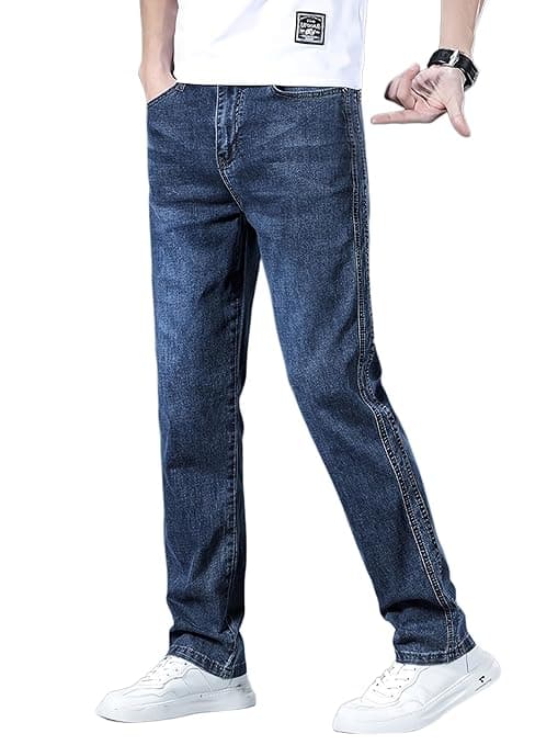 URBAN POCKETS Jeans for Men | Denim Pants with Regular Fit & Classic Straight Cut (U11-12)