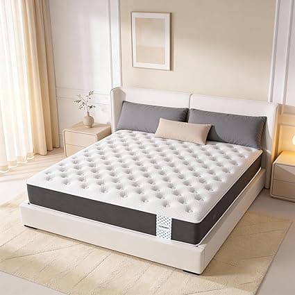 Florance Premium Flip Dual Comfort Mattress with Pain Relief Technology, 3 Layers, Reversible Medium Soft & Firm Side, Quilted Knitted Fabric, Queen Size Mattress, 10 Years Warranty, 78x60x4
