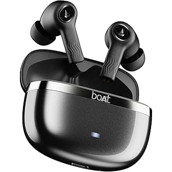 boAt Nirvana Ion ANC, Active Noise Cancellation(~32dB), 120Hrs Battery, App Support, Crystal Bionic Sound, 4Mics ENx, v5.3 Bluetooth Earbuds, TWS Ear Buds Wireless Earphones with mic (Northern Lights)