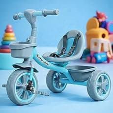 Lifelong Trike Cycle for Kids 2-5 Years - Tricycles for Boy & Girl - Baby Cycle - Bicycle Bike for Kids with 3 EVA Wheels, Bell & Basket for Toys -Durable Tricycle 30kg Capacity