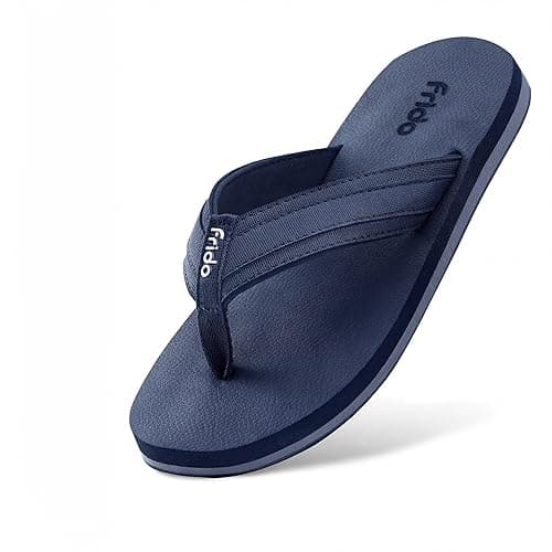 Frido Cloud Comfort Slippers for Women & Men | Available in 2 Options- Arch Support & Without Arch |Orthopedic Soft Home Chappal Unisex Slipper, House Slipper with Anti-Skid Sole for Home Use & Casual