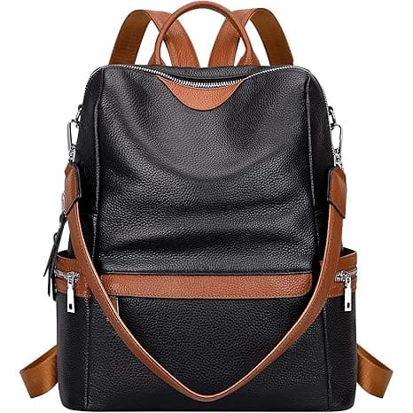 ProArch Leather Backpack for Women Elegant Backpack Purse Ladies Leather Shoulder Fitting Gift for Sister, Mother Bhabhi Birthday Christmas