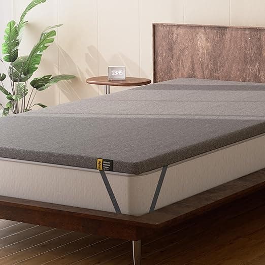 Frido Ultimate Mattress Topper with Standard Cover for King Bed | King Size Bed Topper 72"x72" | 2" Padding | Mattress Topper for Back Pain & Neck Pain | Soft & Supportive | 10x Sleep Comfort
