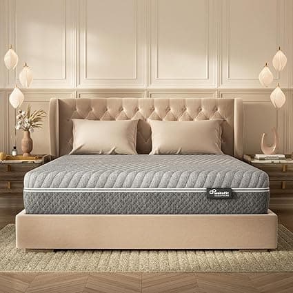 Wakefit ShapeSense Orthopedic Infiniti Memory Foam Mattress | 20 Years Warranty | Queen Size Mattress | 6-Inch Bed Mattress | 75x60x6 inches, Medium Firm, Space Grey