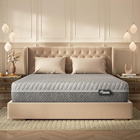 Wakefit ShapeSense Orthopedic Infiniti Memory Foam Mattress | 20 Years Warranty | Queen Size Mattress | 6-Inch Bed Mattress | 75x60x6 inches, Medium Firm, Space Grey