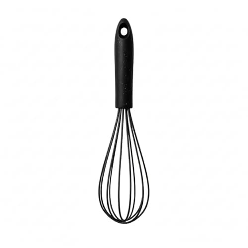AJS VASVI Silicone Egg Beater | Durable and Heat Resistant Silicone Whisk for Mixing, Blending, and Baking | Non-Stick Kitchen Beater Tool for Cooking and Baking