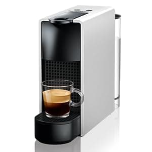 Nespresso Essenza Mini Coffee Machine (Silver) | One-Touch Brewing | 40ml Espresso & 110ml Lungo |Compact Coffee Machine for Home | 2‑Year Warranty | Authorized Distributor