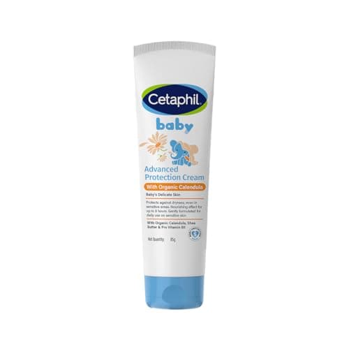 Cetaphil Baby Cream, Face & Body Moisturizing Cream | Advance Protection | Gentle & Soft with Organic Calendula 85gm