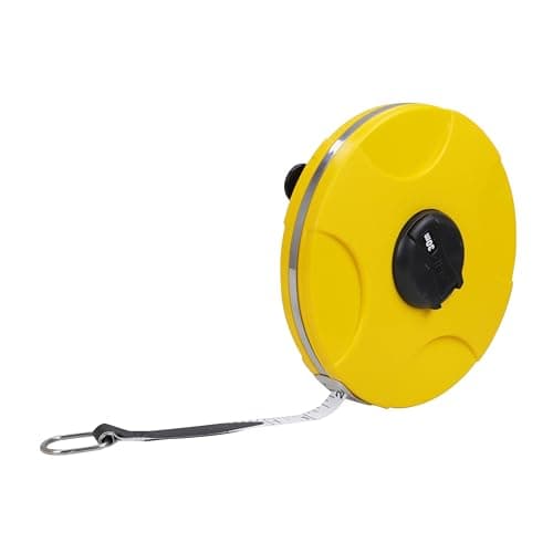STANLEY STHT38530-812 30m Plastic Long Measuring Tape for Home, DIY, Professional & Industrial Use, YELLOW & BLACK