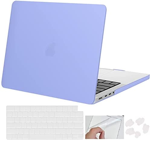 MOCA Case Compatible for New Apple MacBook Air 13 inch 2026 2025 2024 2022, M5 A3449 M4 A3240 M3 A3113 M2 A2681 Touch ID, Mac Air 13.6" Laptop Protective Plastic Hard Shell Cover (Serenity Blue)