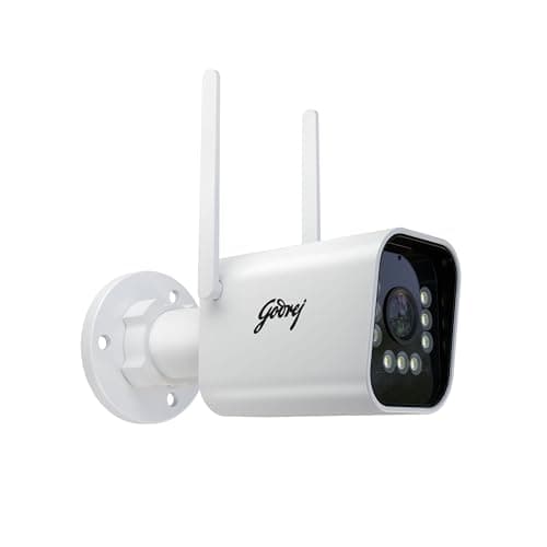 Godrej Security Solutions EVE Pro 4G Bullet CCTV Camera | New Launch | Sim Based | 3MP Night Vision | Human & Motion Detection | 2-Way Talk | Up to 256GB SD Card Support | Outdoor Security Camera