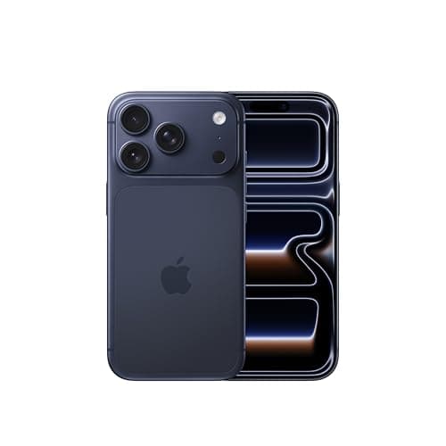 Apple iPhone 17 Pro 1 TB: 15.93 cm (6.3″) Display with Promotion up to 120Hz, A19 Pro Chip, Breakthrough Battery Life, Pro Fusion Camera System with Center Stage Front Camera; Deep Blue