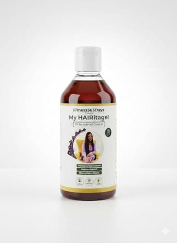 Hair Oil |100% Natural with 12 Herbs | Promote Hair Growth | Anti Hairfall | Anti Dandruff | Deep Conditioning | With Coconut, Castor, Curry Leave, Methidana, Onion Peels, Bhringraj, Hibiscus, Nigella