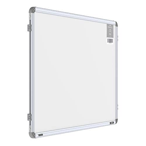 Pragati Systems Prima Regular Steel (Magnetic) White Board for Home, Office & School with Heavy-Duty Aluminium Frame | Magnet-Friendly & Dry Wipe Writing Board | Medium Size 2x3 Feet (Pack of 1)