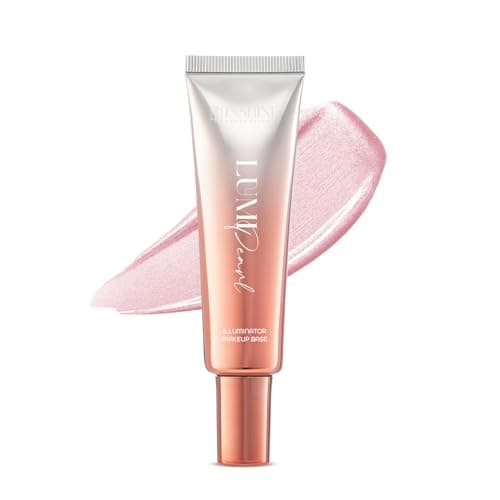 INSHINE LUMI Pearl Glow Enhancing Illuminator Makeup Base | Pearl Glow Primer with Niacinamide & Vitamin C | Lightweight, Hydrating, Soft-Focus Radiance | For Daily Use, 35g (802 Pink Pearl)