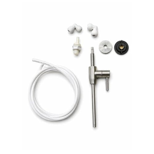 SS 304 Grade Faucet Tap for Cabinet RO Water Purifiers, Stainless Steel (3/8 inch pipe)