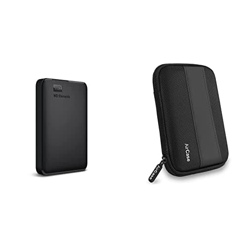 Western Digital WD 2TB Elements Portable Hard Disk Drive, USB 3.0, Compatible with PC, PS4 and Xbox,