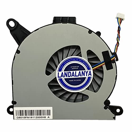 Landalanya CPU Fan for Intel NUC 10 Series, 5V 0.6A, 3-Pin, Compatible with Desktop