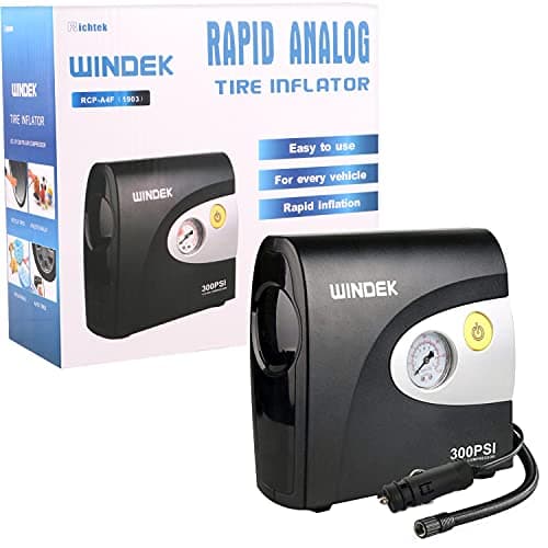 Windek 1903 Compact Tyre Inflator Air Pump 300 PSI with Powerful