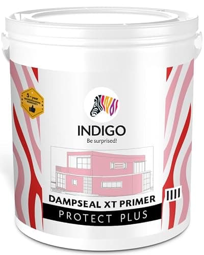 Indigo Damp Seal XT Primer White 20L Waterproofing Matt Finish – White | Primer | 20 Liters | White