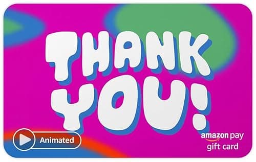 Amazon Pay eGift Card - Thank You (Groovy) - Animated