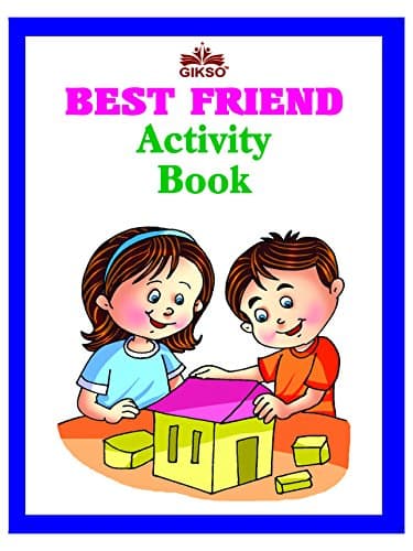 GIKSO Activity Book: Fun Activity Book for Kids Age 7-10 Years Old(English) | Includes Brain Puzzles, Riddles, Mazes and Logical Reasoning Activities