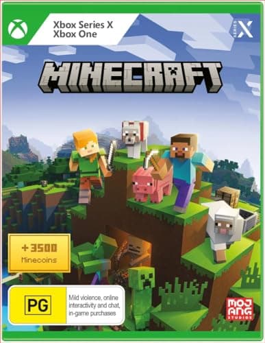Minecraft with 3500 Minecoins – Xbox Series X, Xbox One