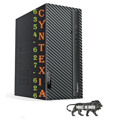 Cyntexia Computer Desktop PC (Core i3-8th Gen || 08GB RAM || 512GB SSD || HDMI || VGA || Ethernet || UHD Graphics 630 || USB 3.0 || Win 11) Basic Software Installed